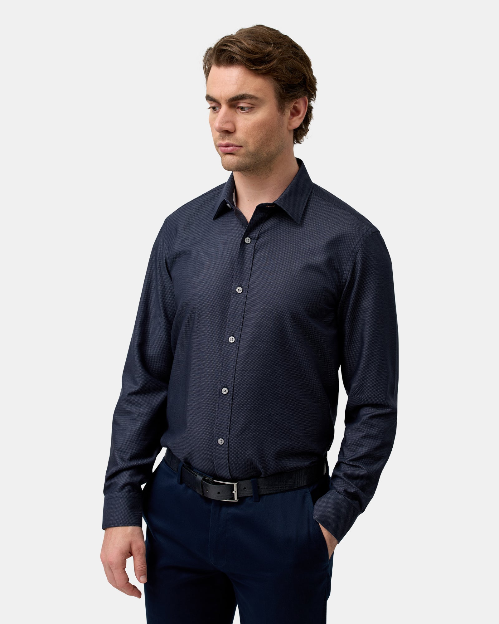 LUXE SLIM FIT BUSINESS SHIRT