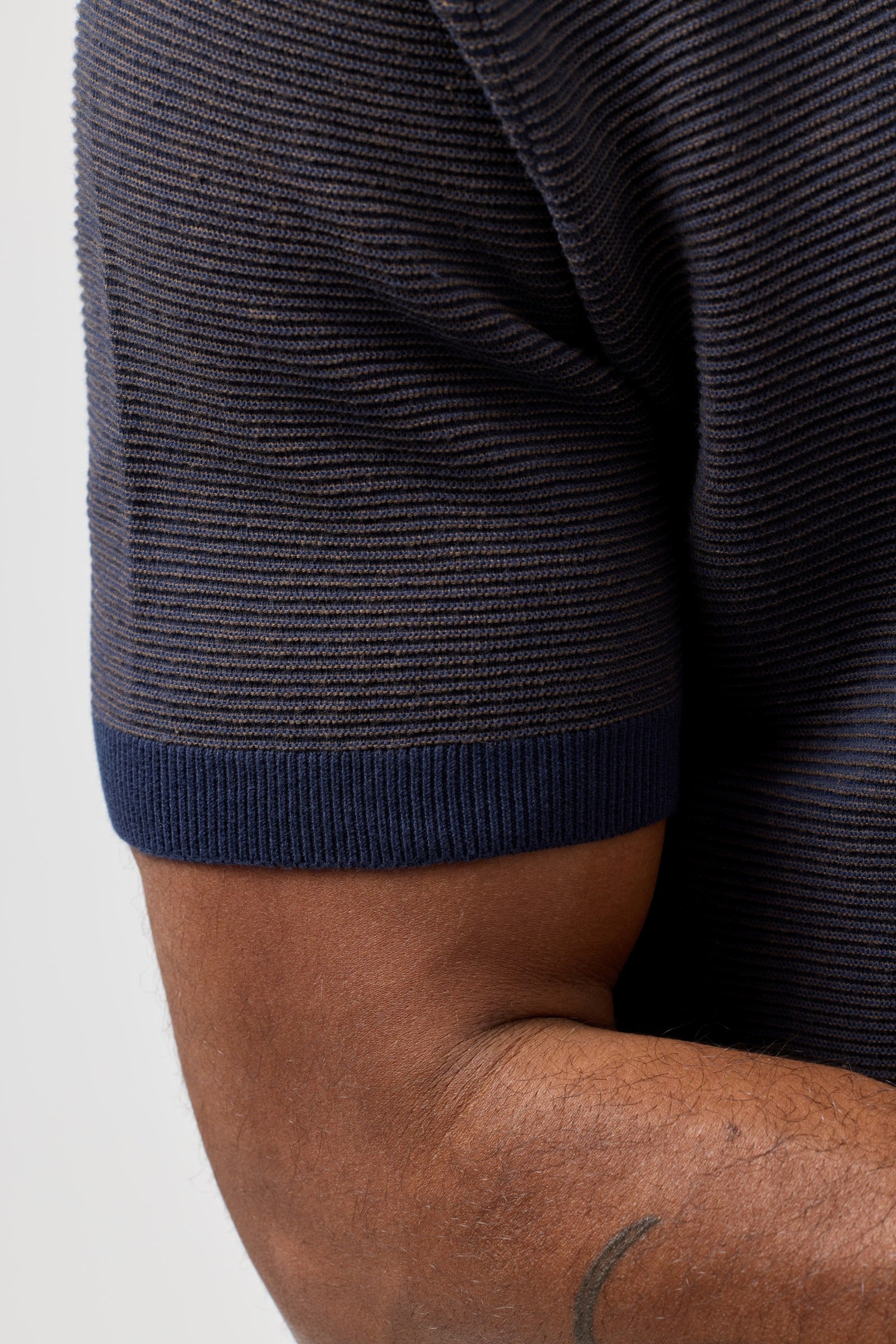 Short Sleeve Knitted Polo