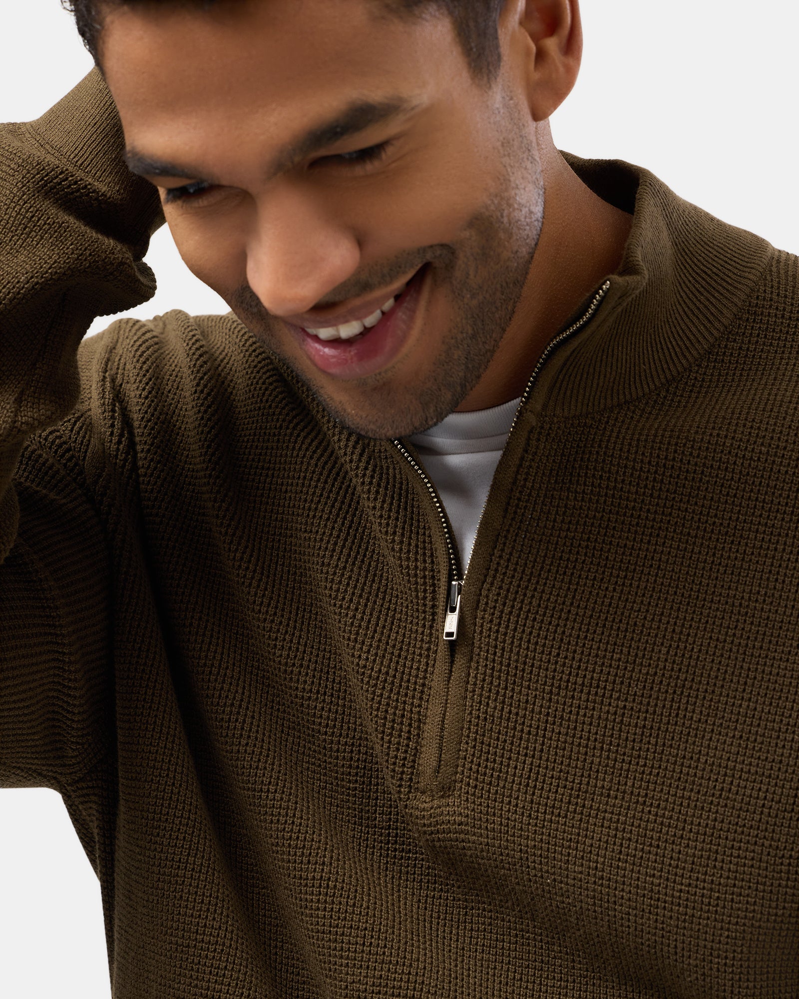 Half Zip Knit