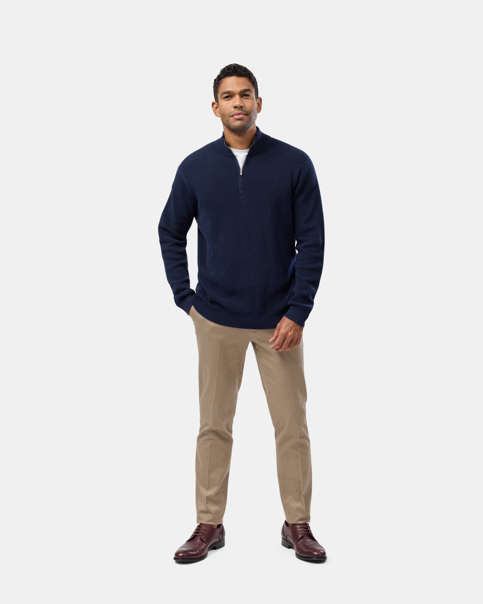 Half Zip Knit