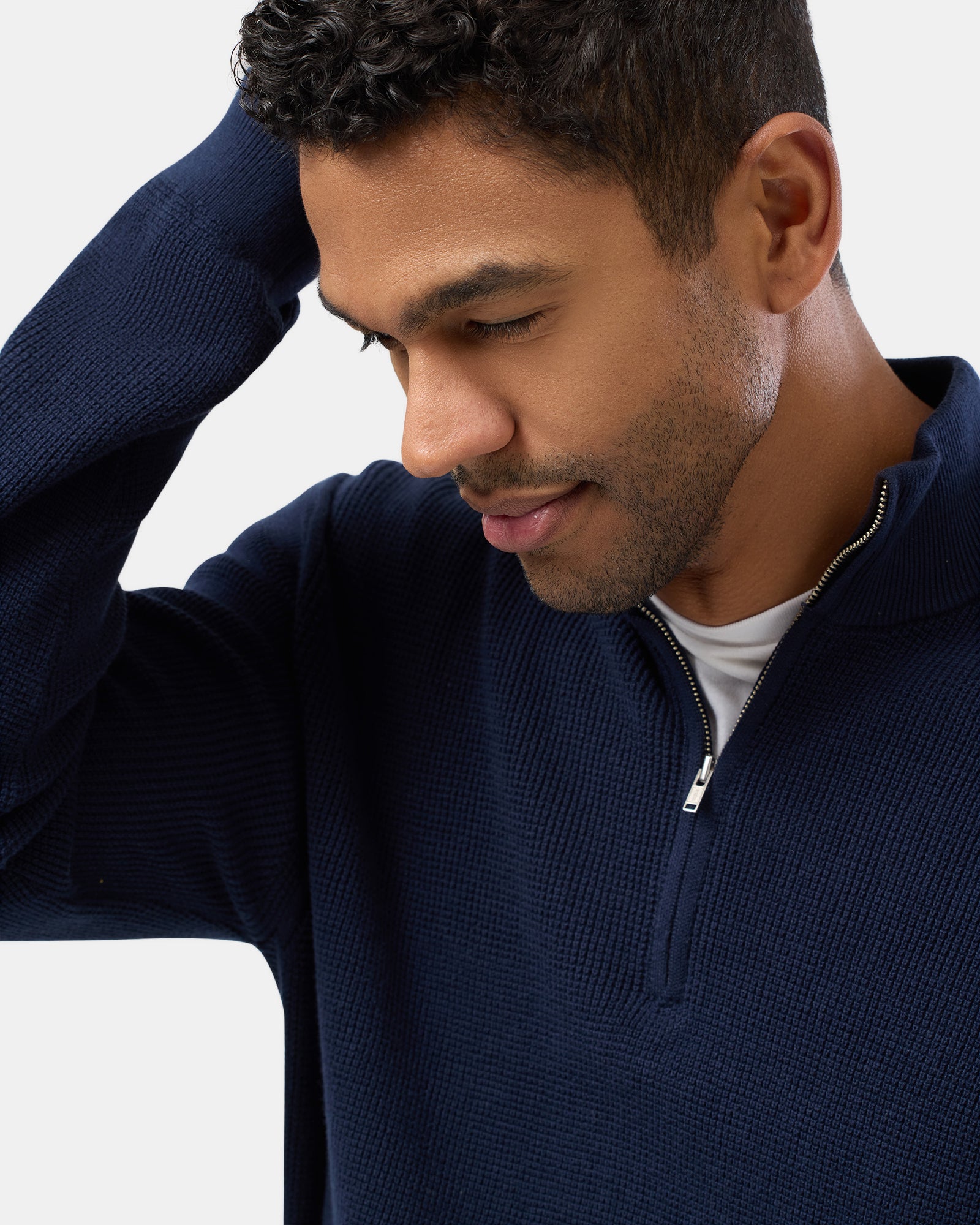 Half Zip Knit