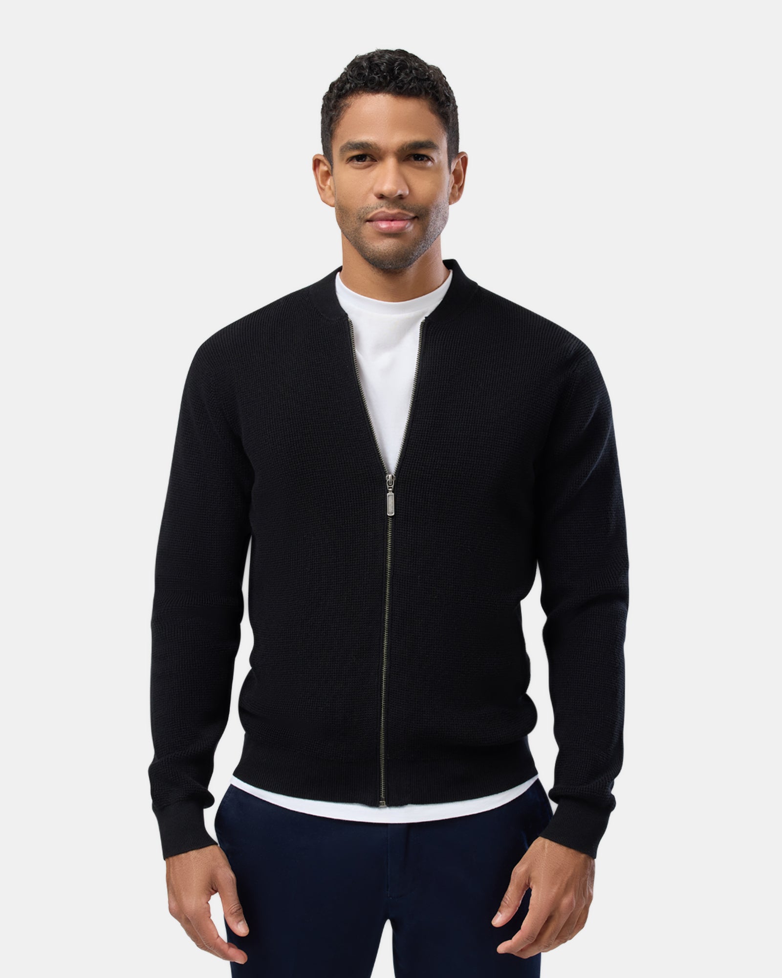 Zip Front Cardigan