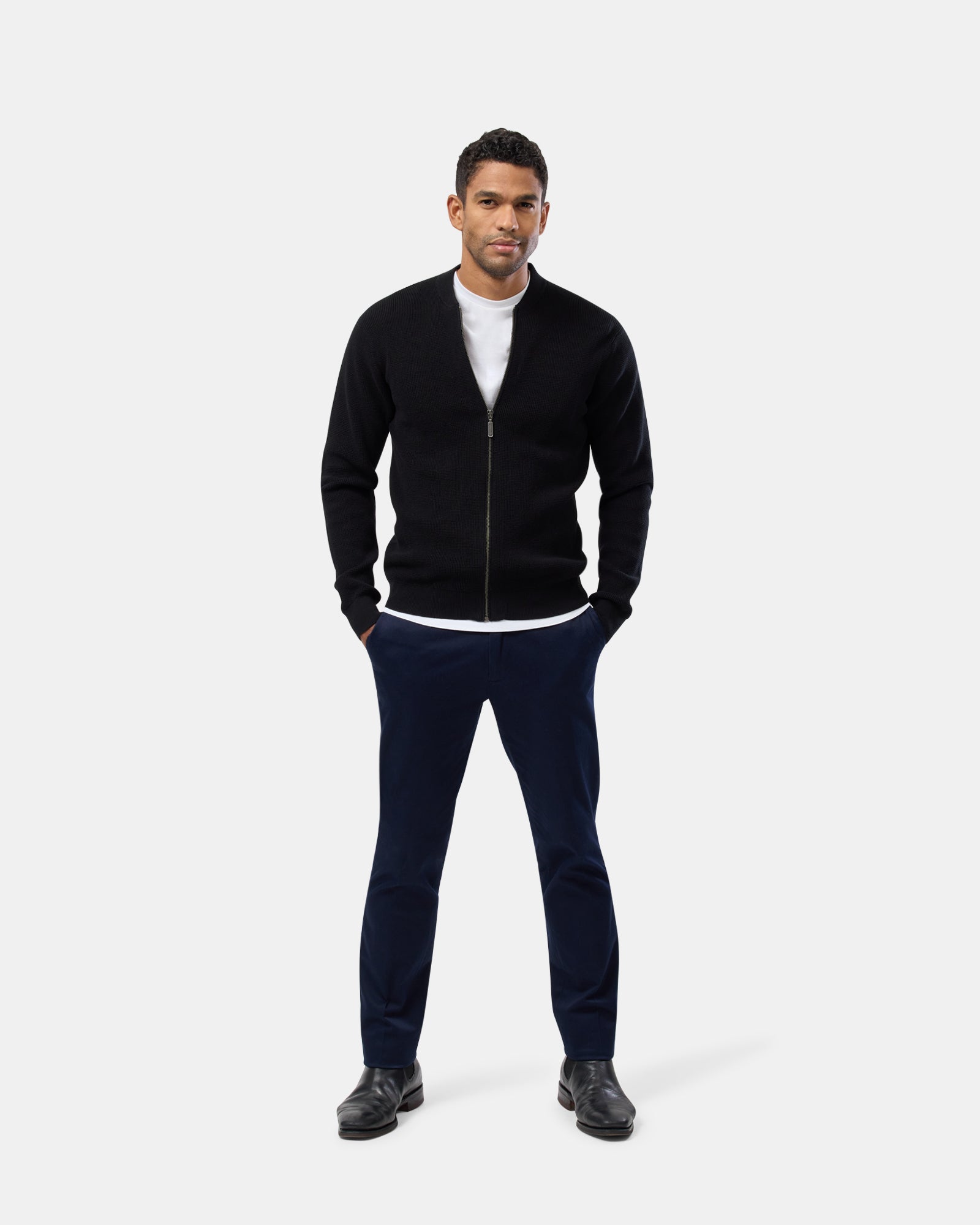 Zip Front Cardigan