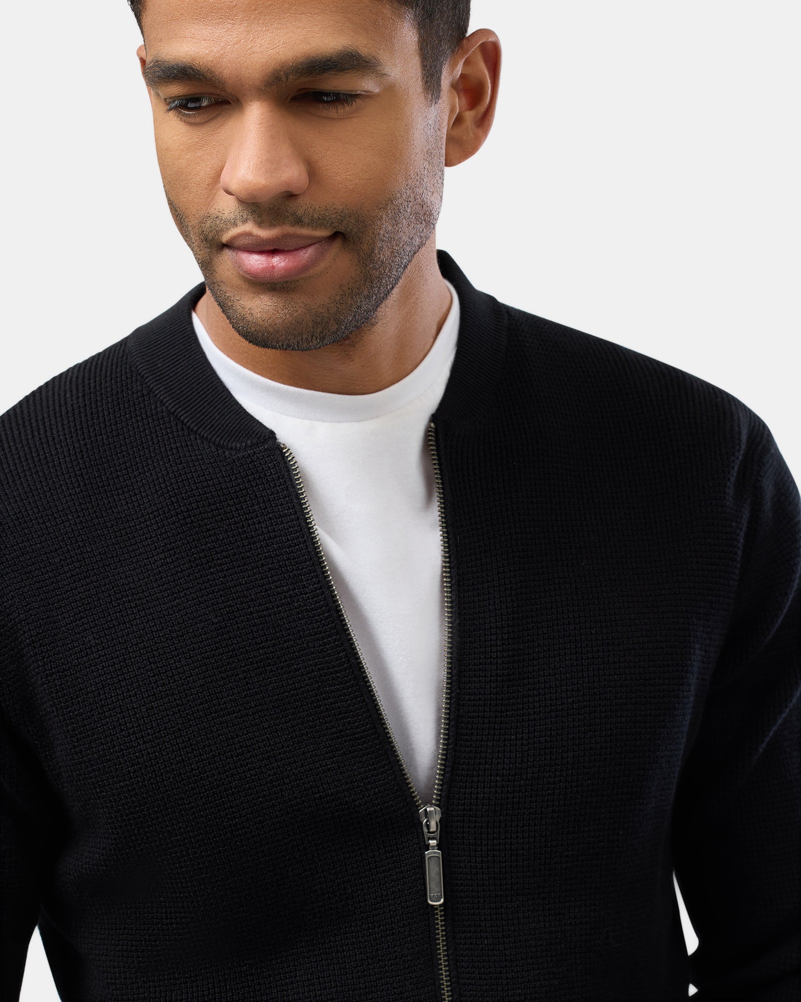 Zip Front Cardigan