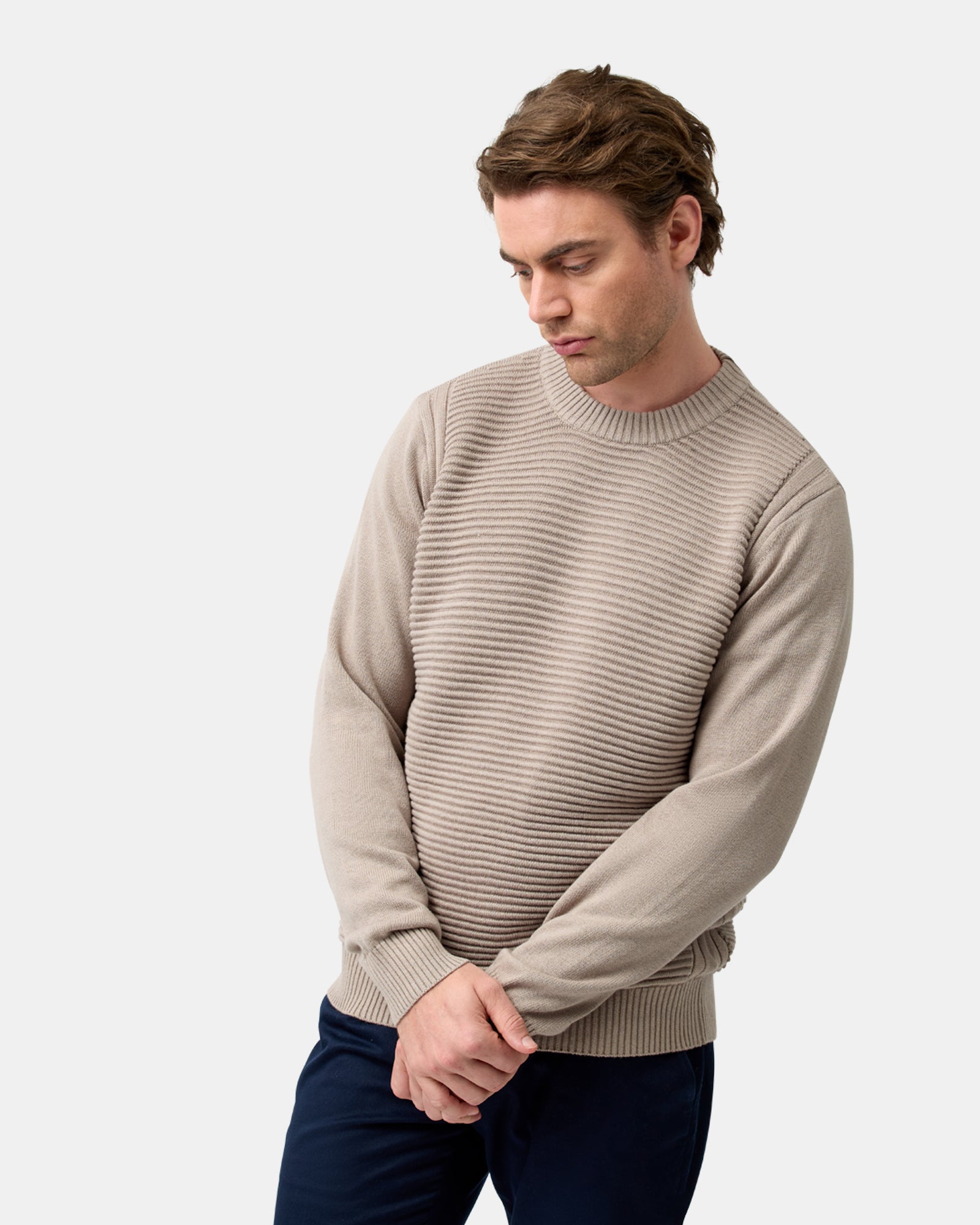 OTTOMAN RIB KNIT