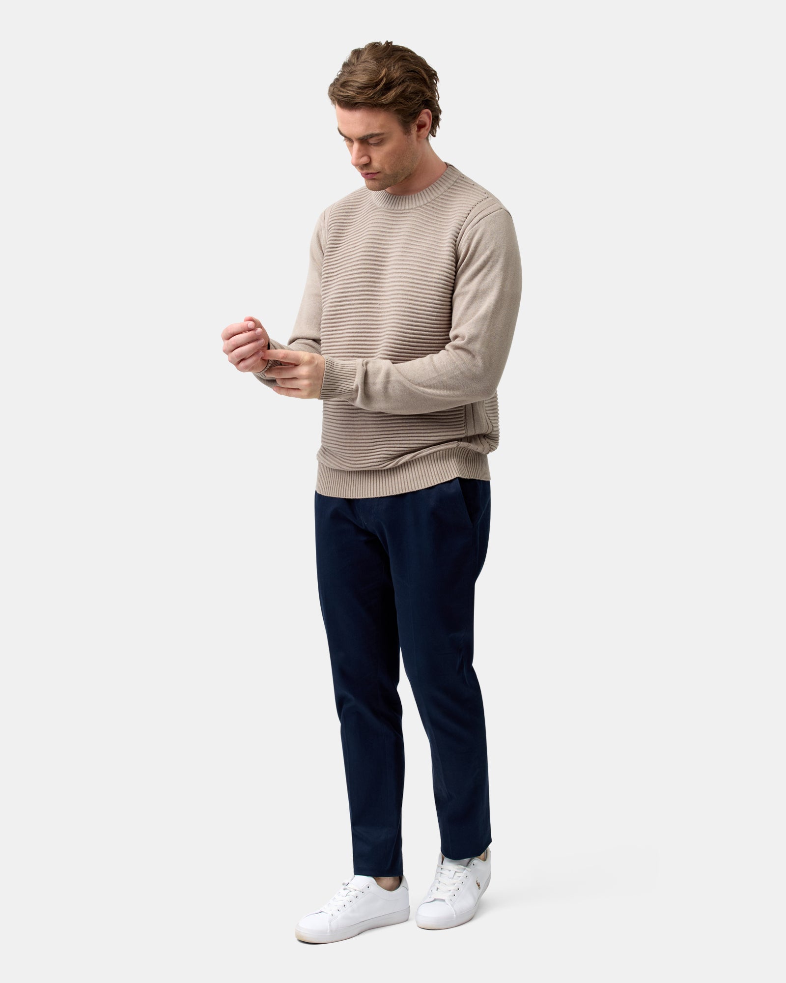 OTTOMAN RIB KNIT