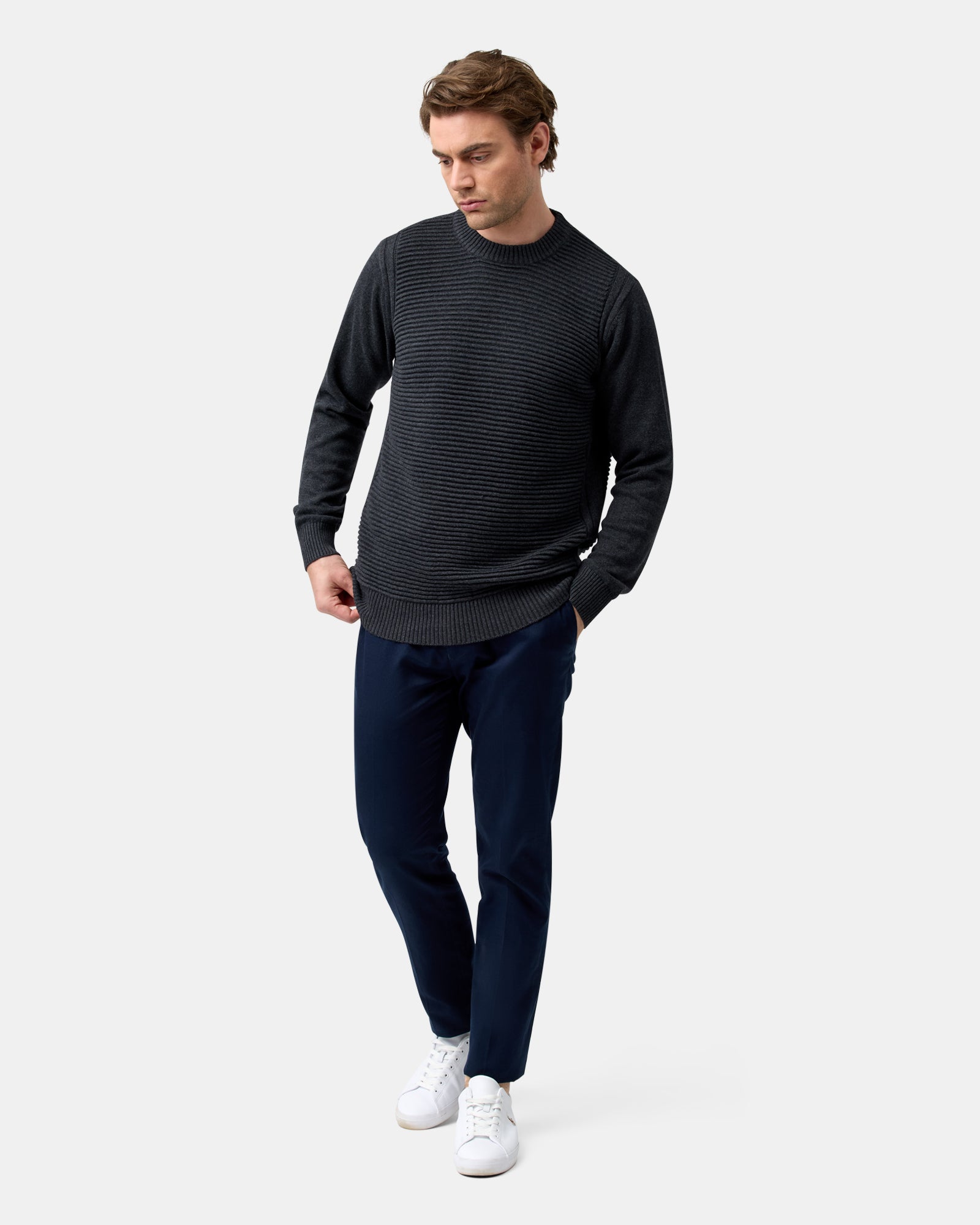 OTTOMAN RIB KNIT