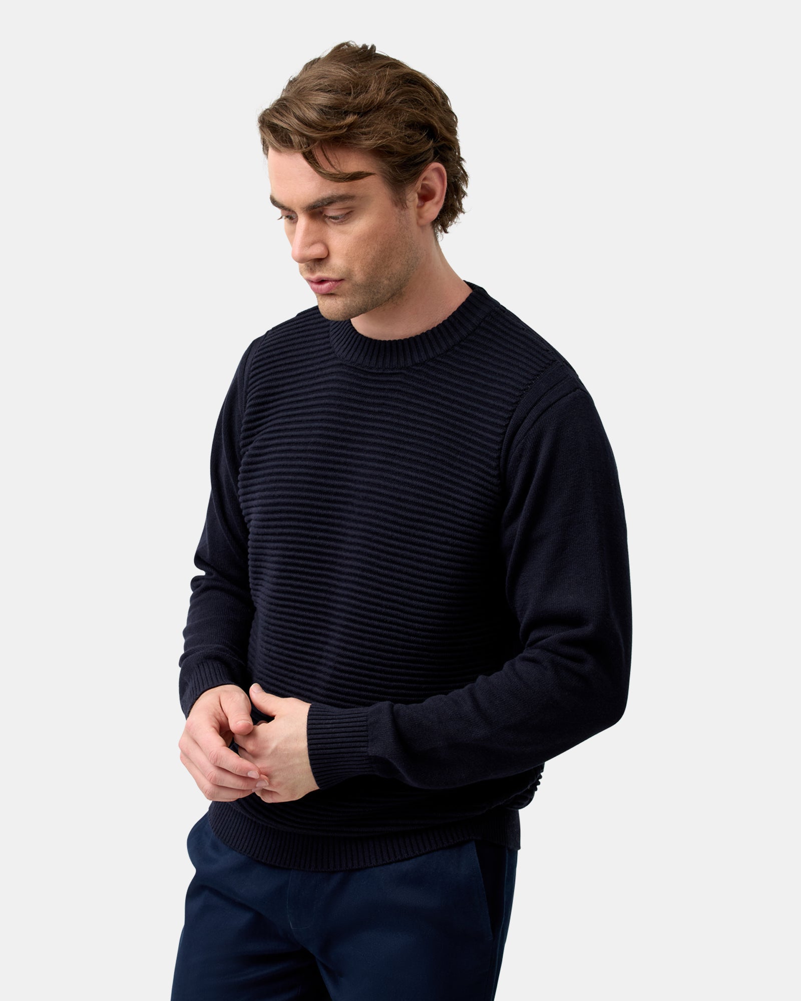 OTTOMAN RIB KNIT