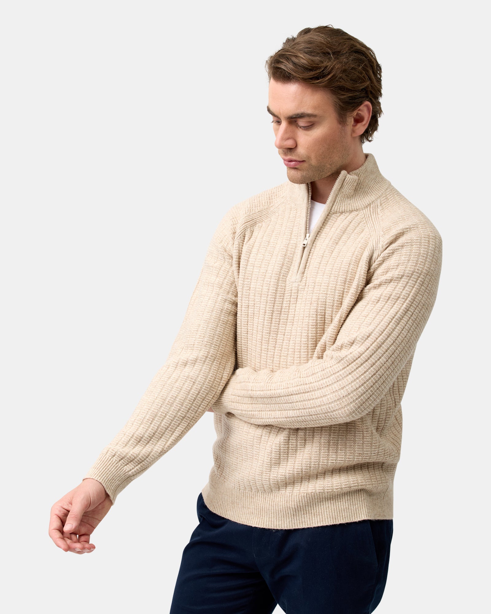 HALF ZIP PULLOVER
