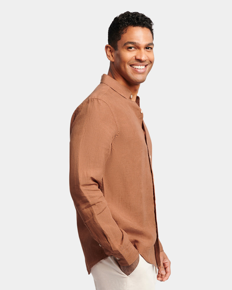 Plain Linen Casual Shirt