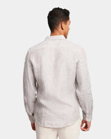 Stripe Linen Casual Shirt