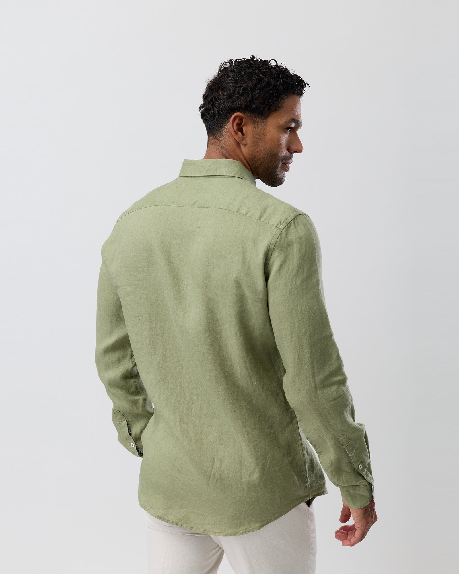 LINEN CASUAL L/S SHIRT