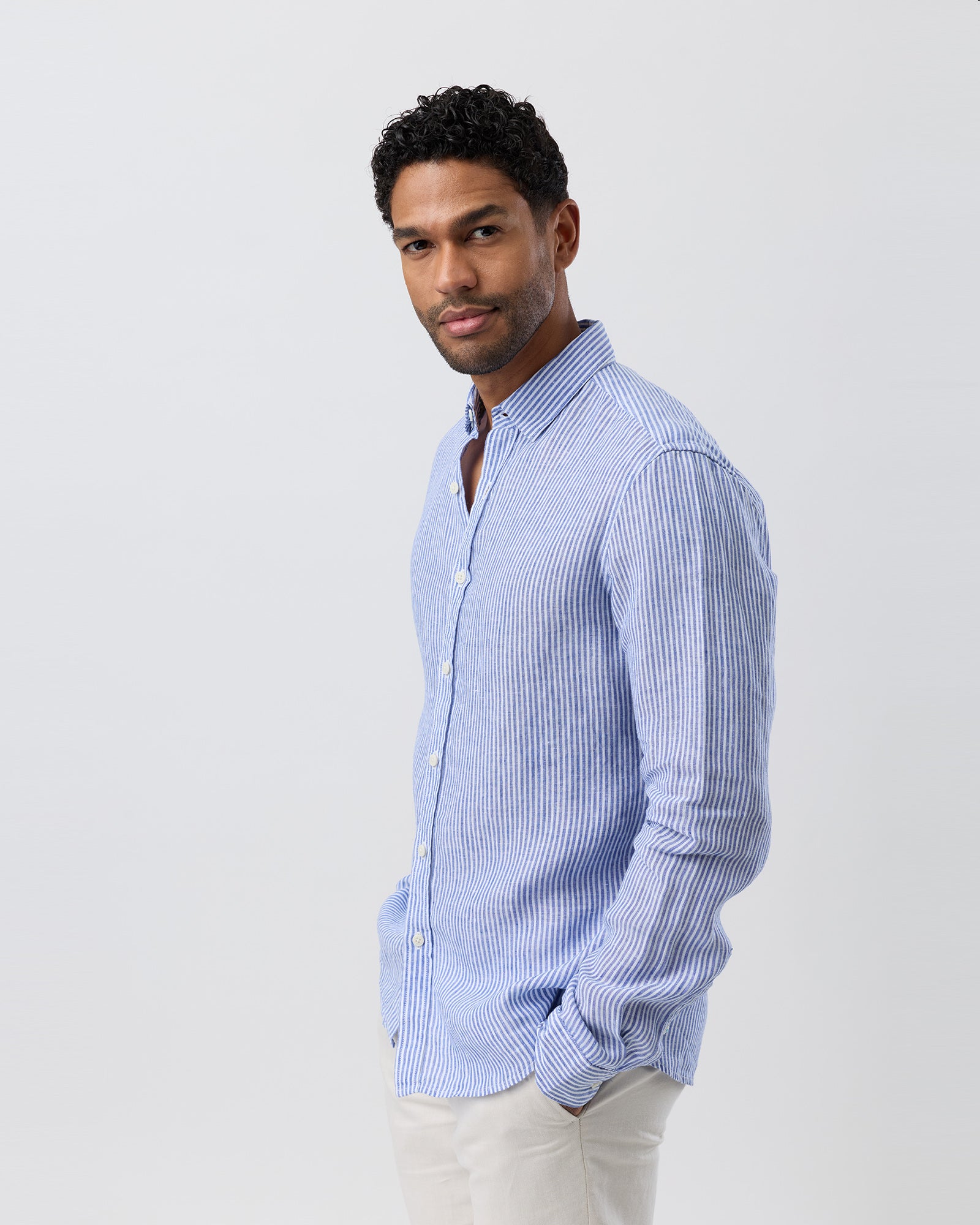 LINEN CASUAL L/S SHIRT
