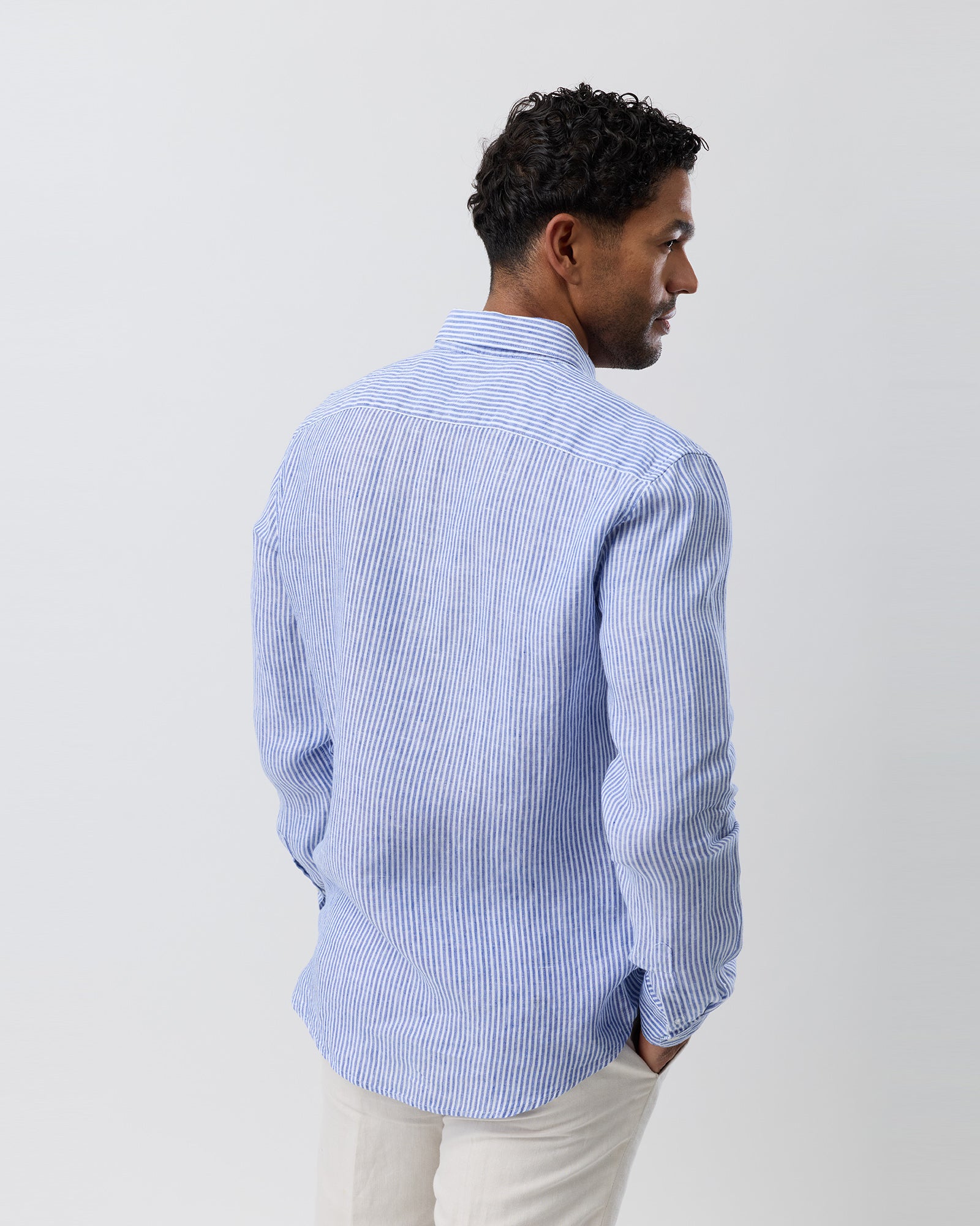 LINEN CASUAL L/S SHIRT