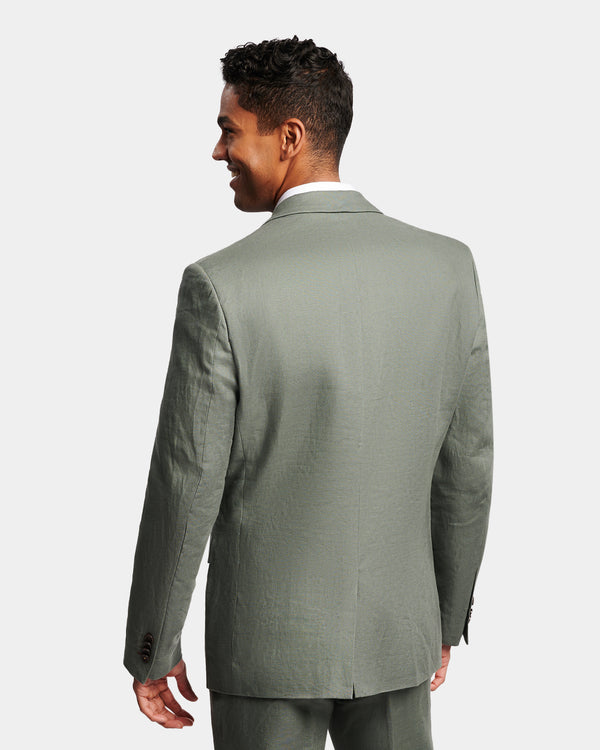 Sleek Linen Blazer