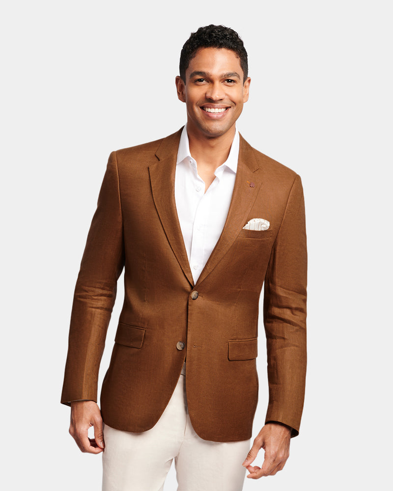 Twill Linen Blazer