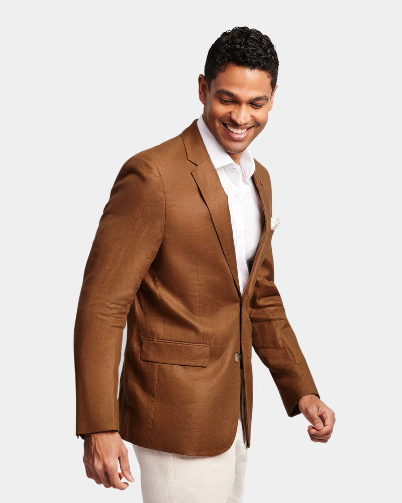 Twill Linen Blazer