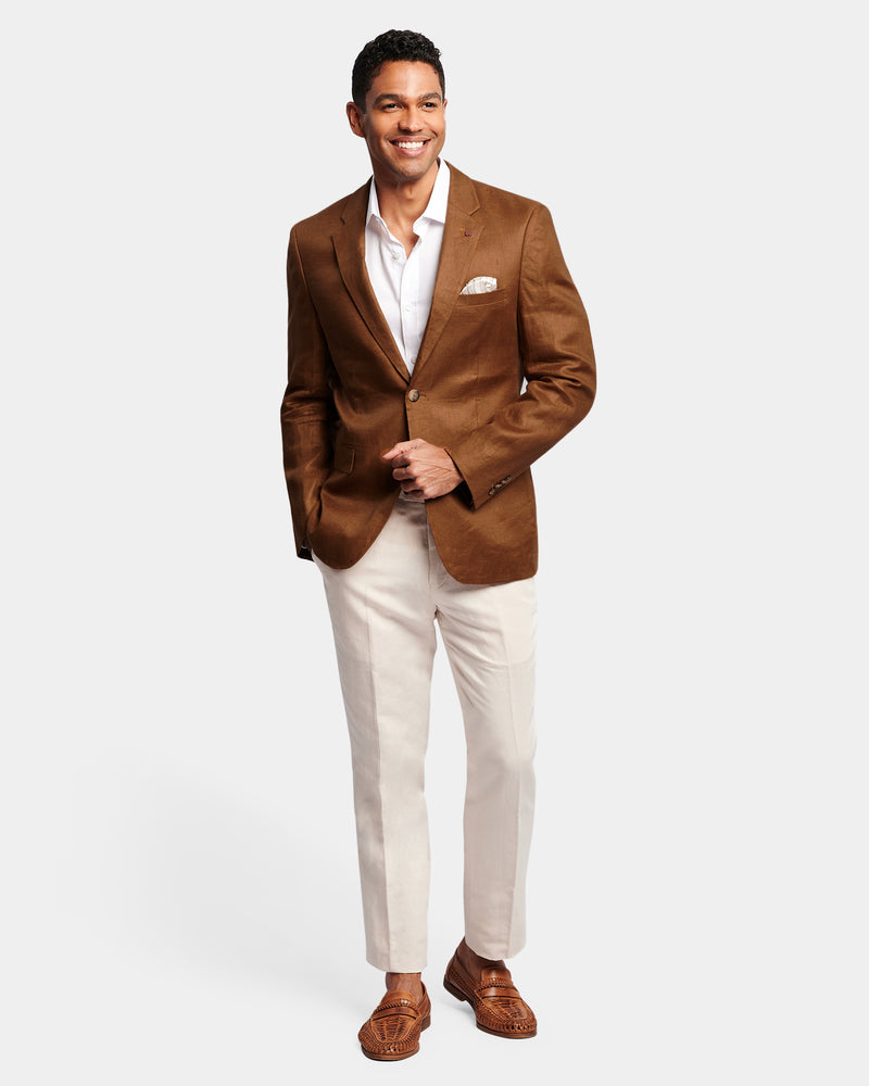 Twill Linen Blazer