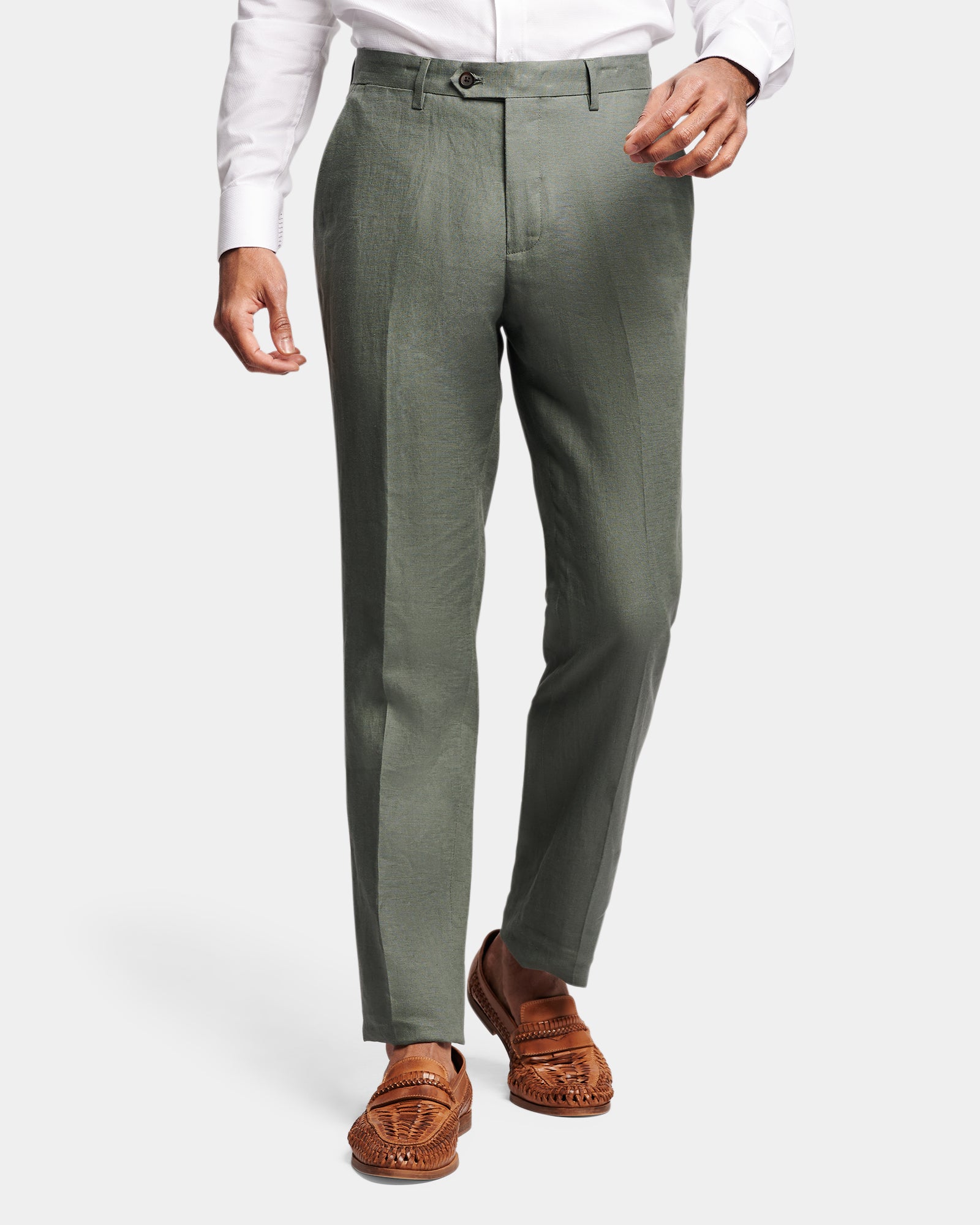 Sleek Linen Trouser