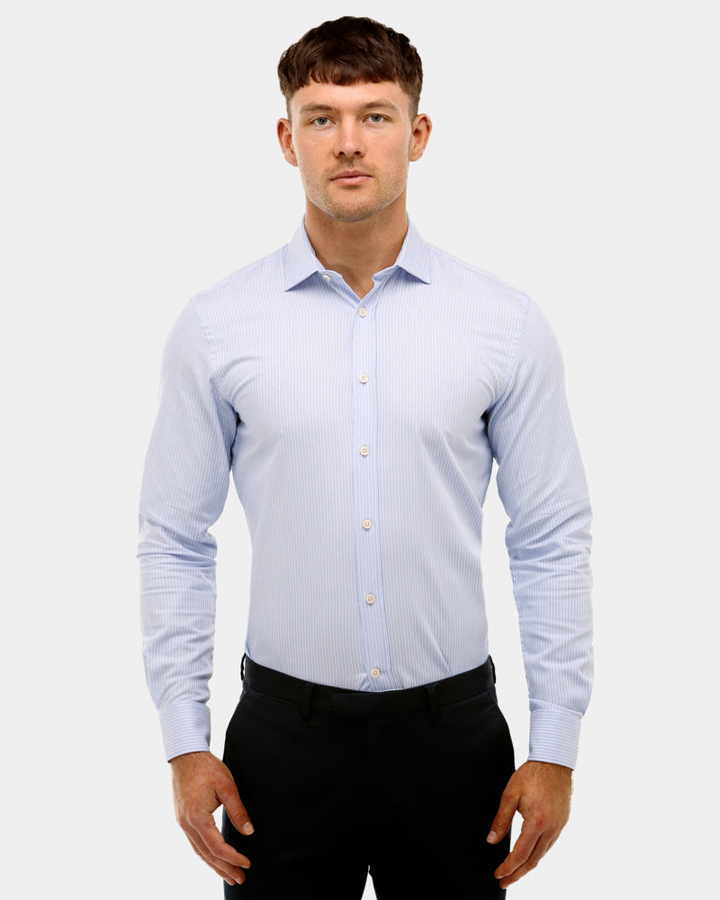 Striped Slim Fit Dress Shirt