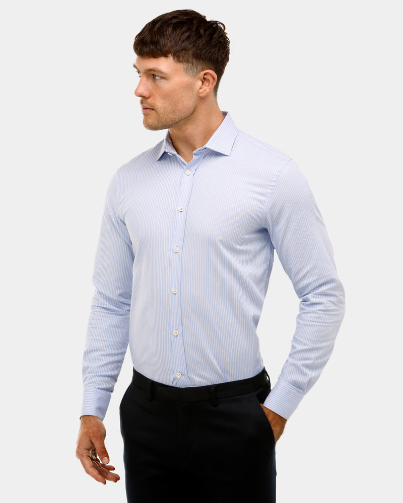 Striped Slim Fit Dress Shirt
