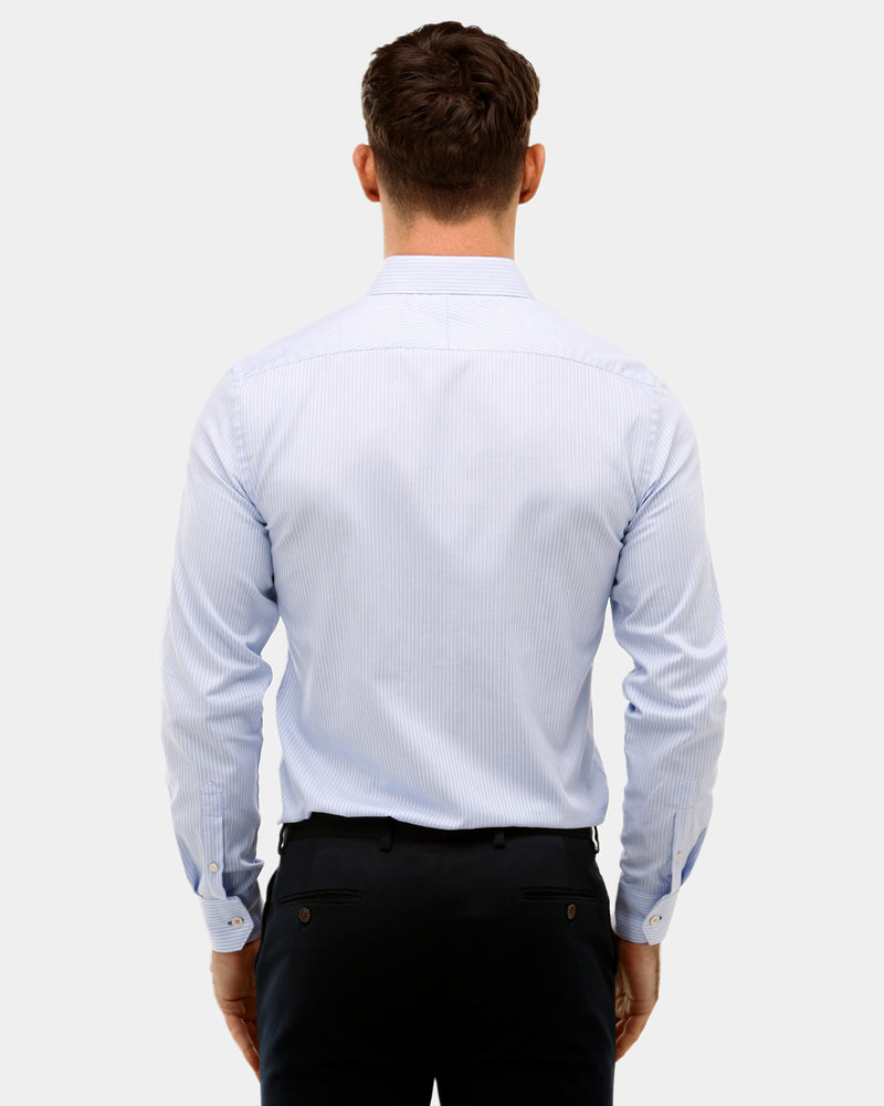 Striped Slim Fit Dress Shirt