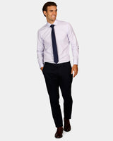 Micro Textured Reg Fit Business Shirt