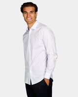 Abstract Print Reg Fit Business Shirt