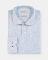 Geo Print Reg Fit Business Shirt
