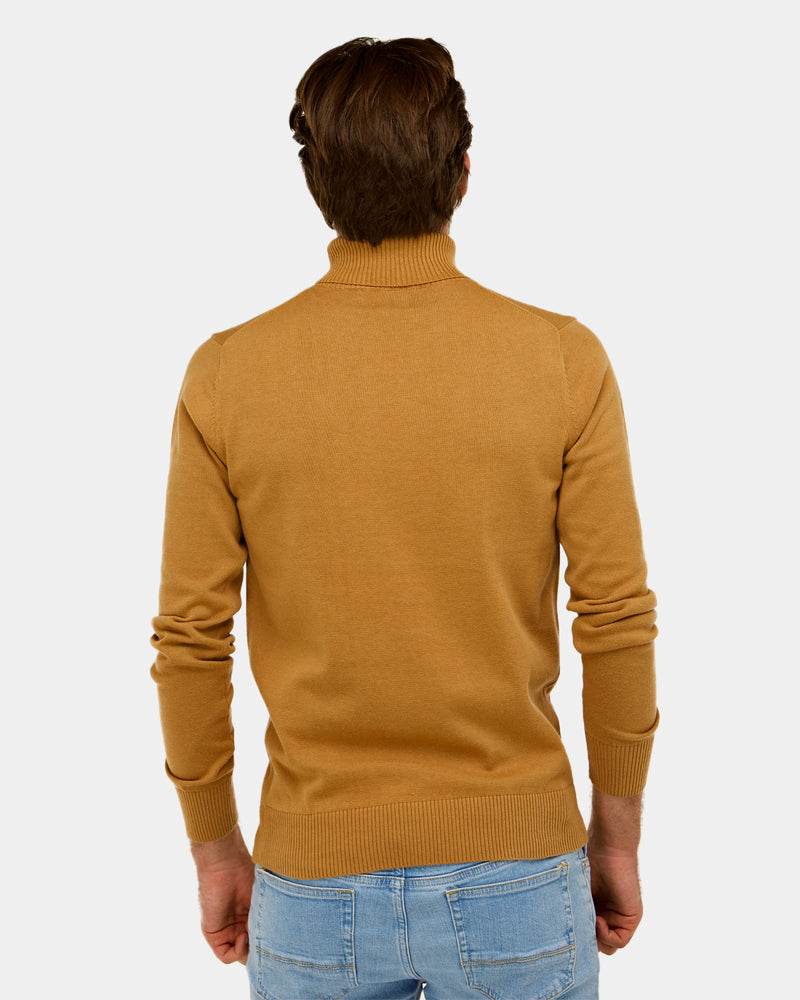 Roll Neck Knit Sweater