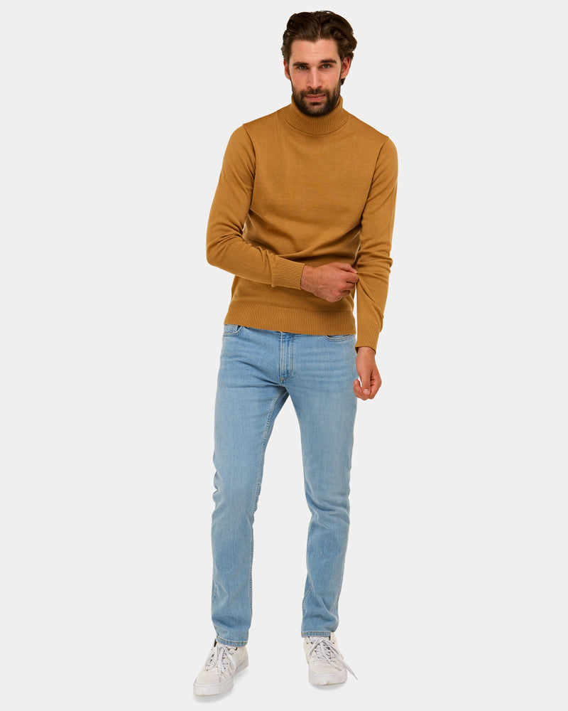Roll Neck Knit Sweater