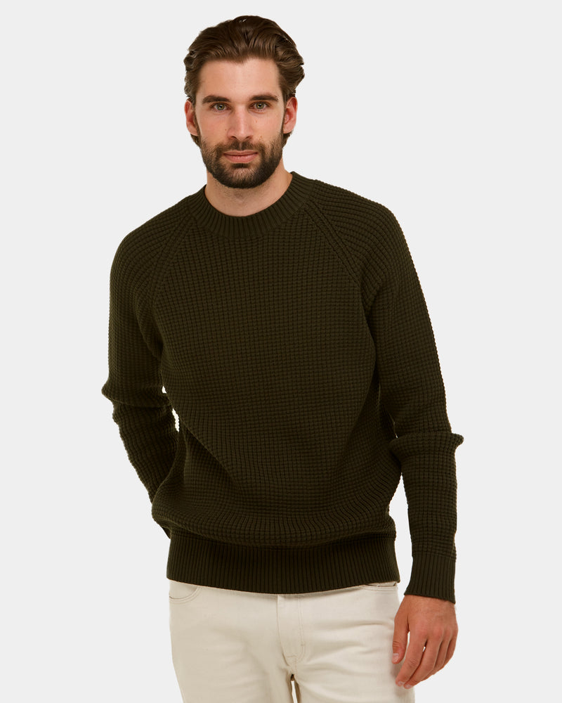 Crew Neck Knit Sweater