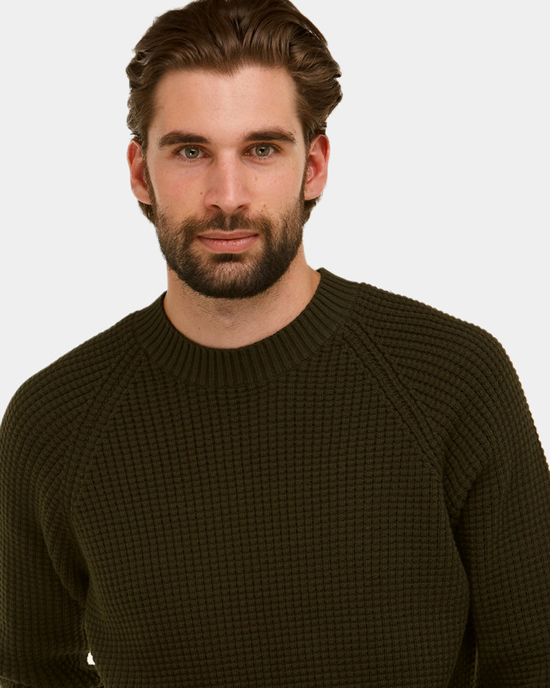Crew Neck Knit Sweater
