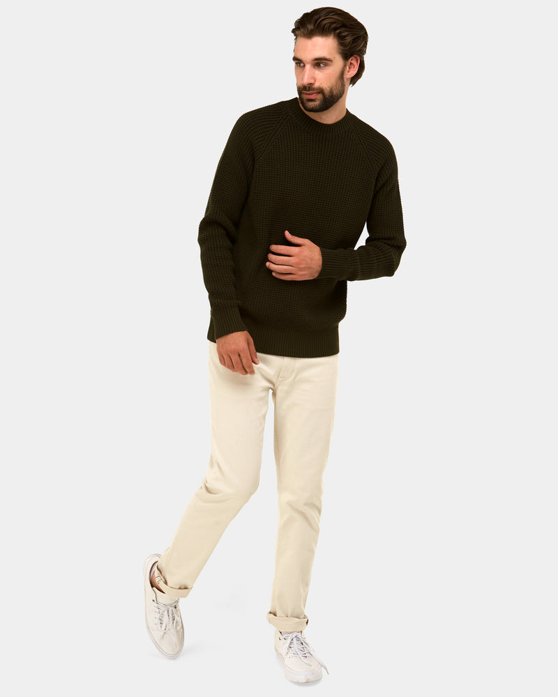 Crew Neck Knit Sweater
