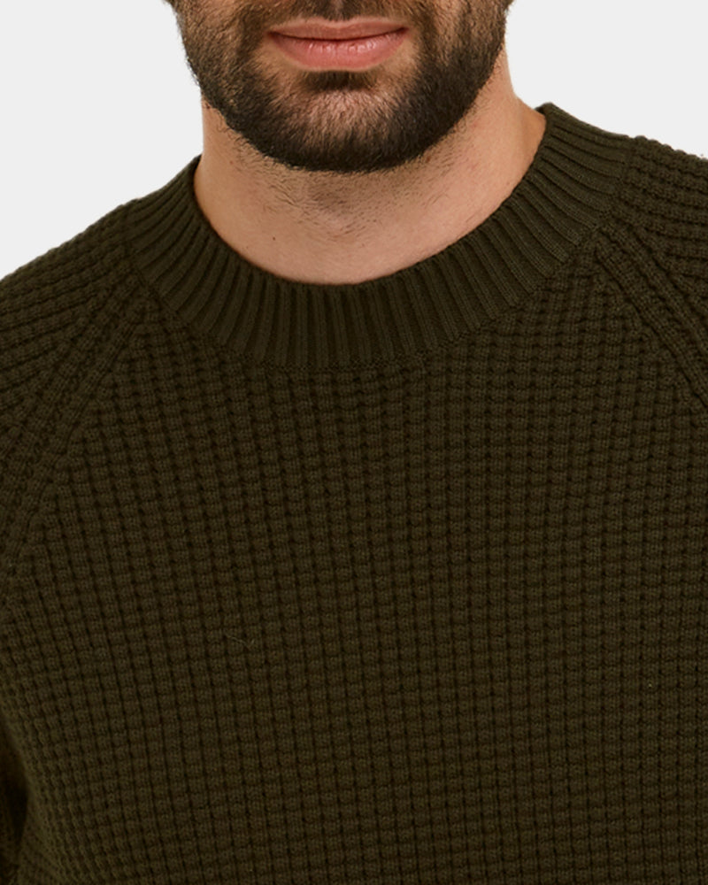 Crew Neck Knit Sweater