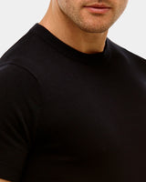 Sleek Crew Neck Knit T-Shirt