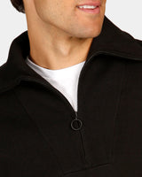 Half Zip Collar Sweater