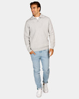 Half Zip Collar Sweater