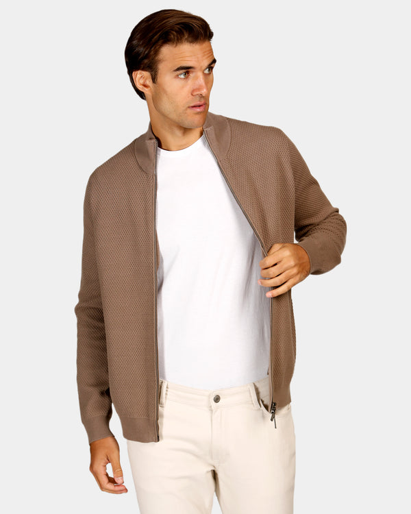 Zip Through Sweater