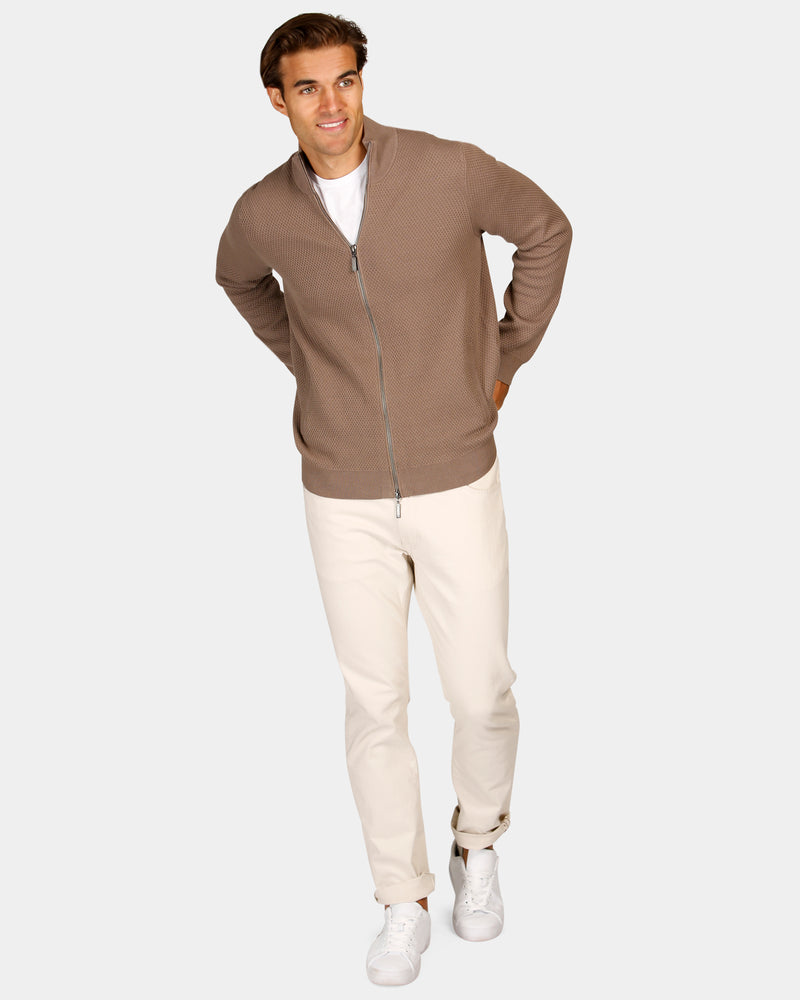 Zip Through Sweater