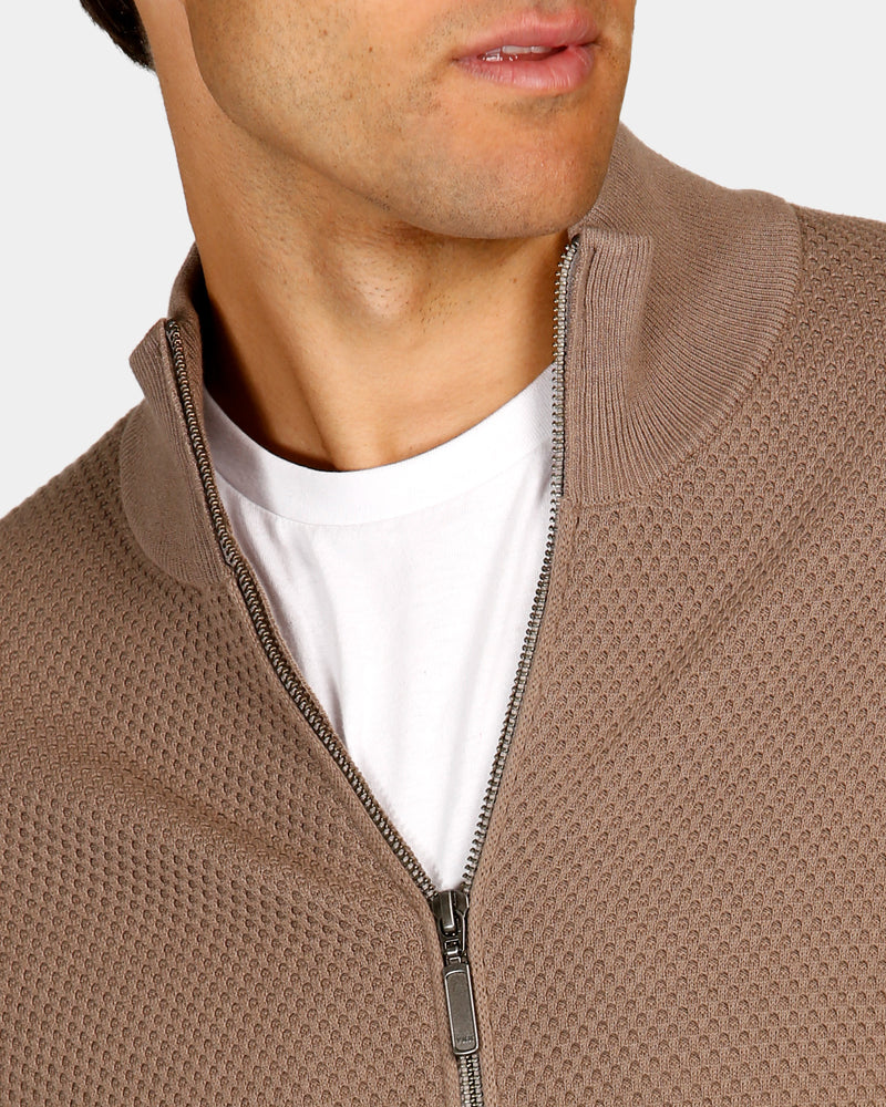 Zip Through Sweater
