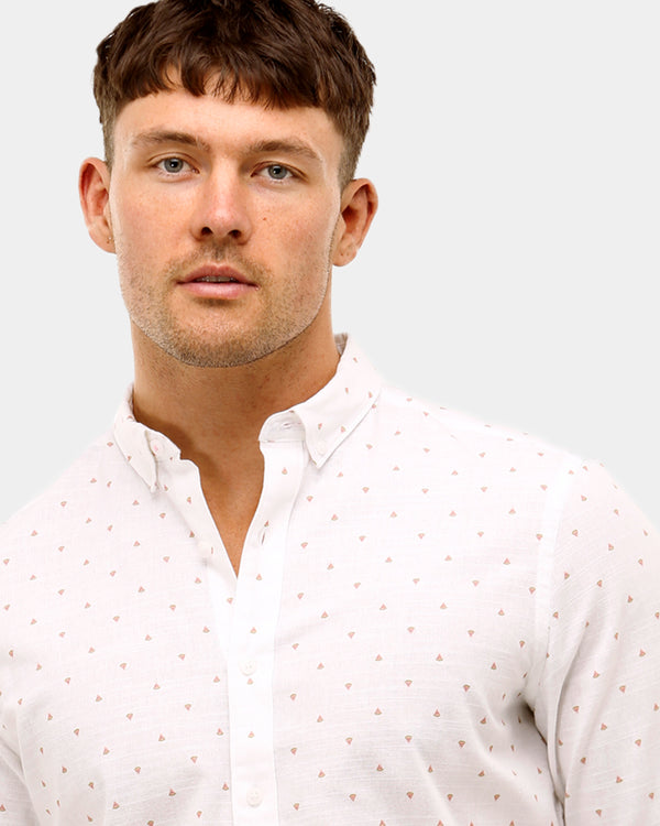 Melon Print Casual Shirt