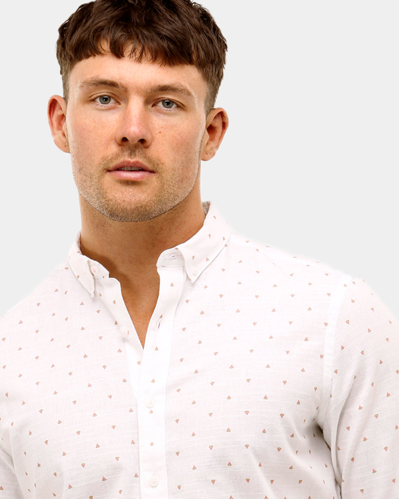 Melon Print Casual Shirt