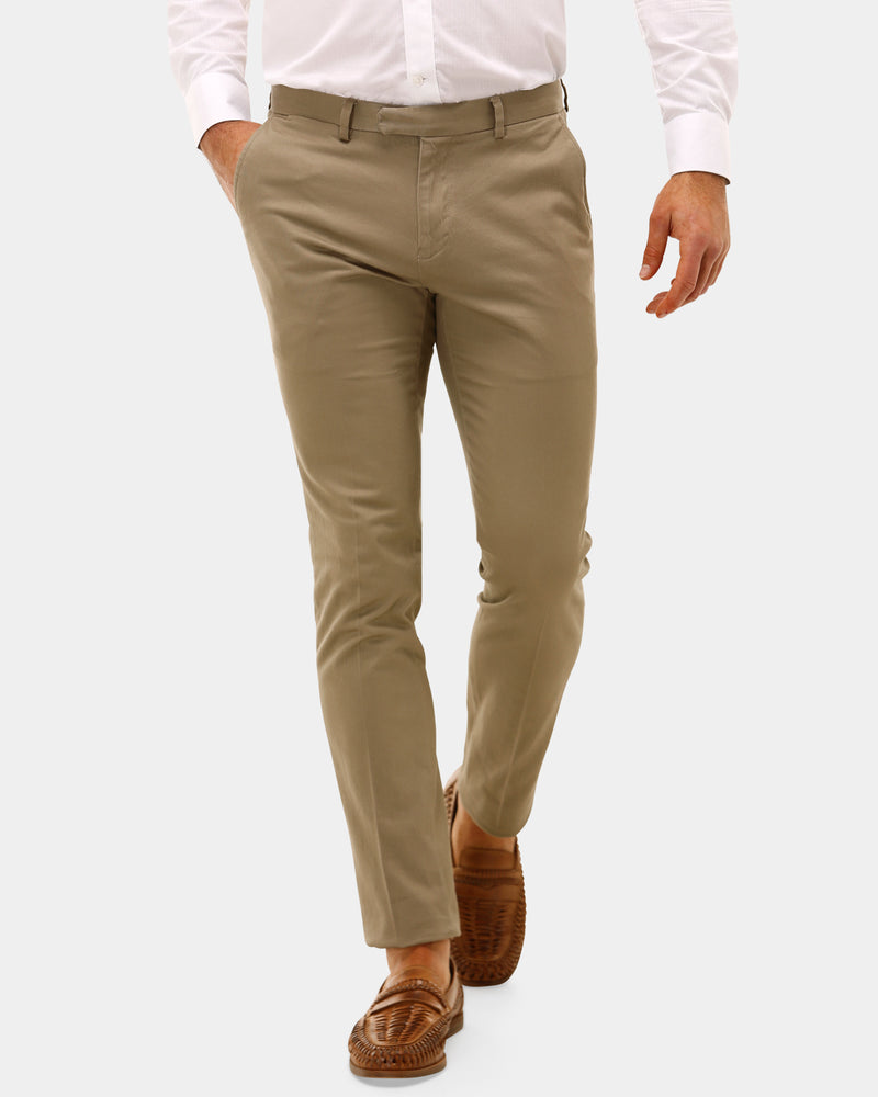 Cotton Stretch Tailored Chino Brooksfield Australia