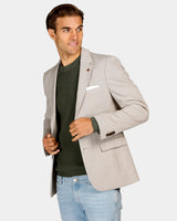 Houndstooth Knit Blazer