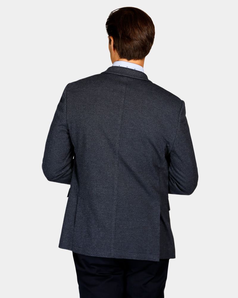Textured Knit Blazer