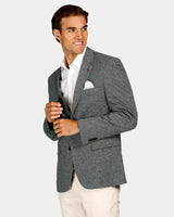 Textured Knit Blazer