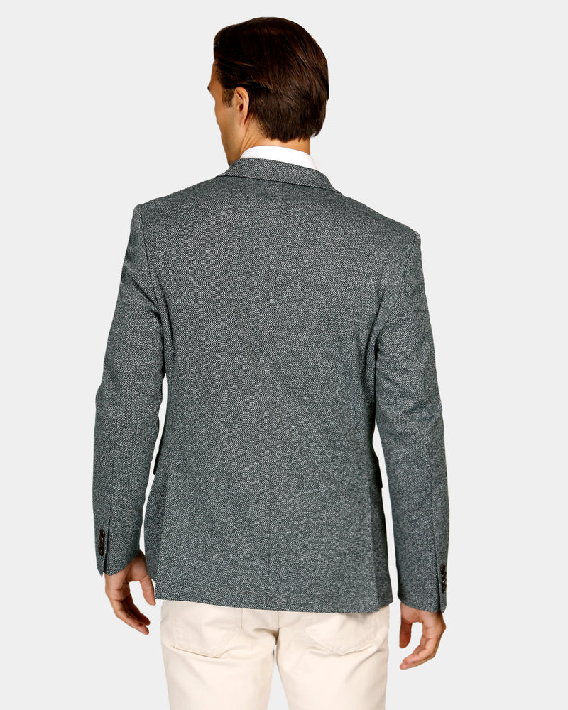 Textured Knit Blazer