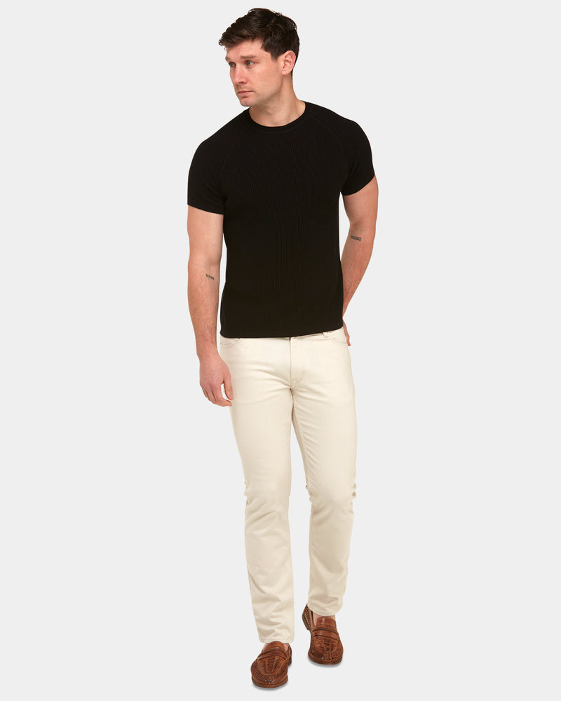 Raglan Sleeve Knit T-Shirt