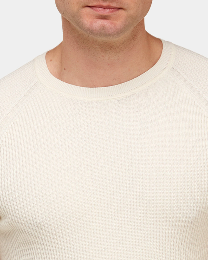 Raglan Sleeve Knit T-Shirt
